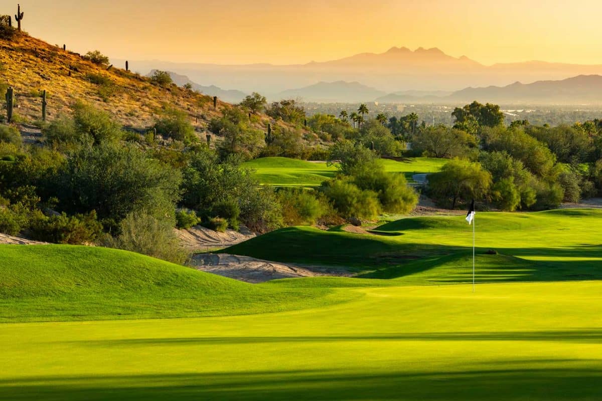 Phoenix Open 2024 Golf Course Image to u